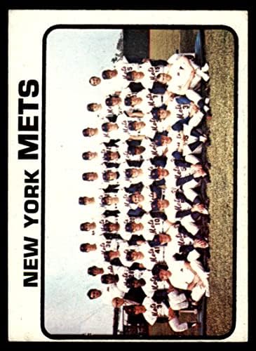 1973 Topps 389 Екипът на Метс Ню Йорк Метс (Бейзболна картичка) VG/EX Метс