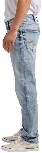 Silver Jeans Co. Мъжки дънки Еди Атлетик Fit С зауженными штанинами