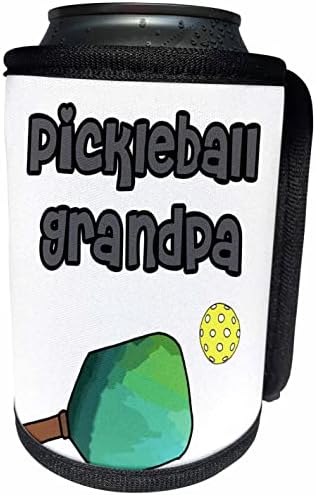 3dRose Сладък Забавен Солено топката Дядо Спортен Карикатура на Стар. - Опаковки за бутилки-охладители (cc_354150_1)