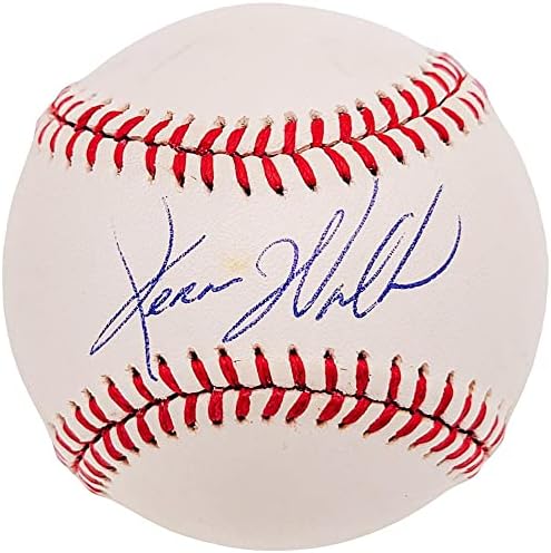 Официален инв NL Baseball Chicago Cubs #210151 с автограф на Джером Уолтън - Бейзболни топки с автографи