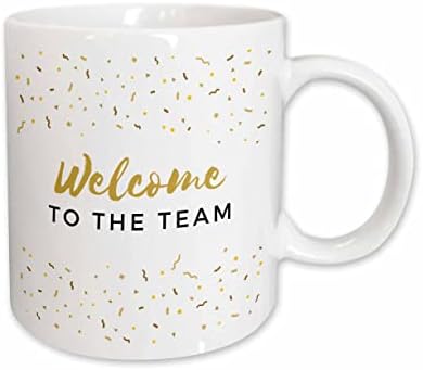 3dRose Добре дошли В отбора Office Work mate Нов Подарък На работа За служителите Staff - Чаши (mug-366755-6)