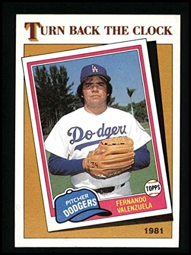 1986 Топпс # 401 Фернандо Valenzuela на Лос Анджелис Доджърс (Бейзбол карта) NM/MT Dodgers