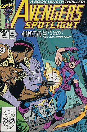 The avengers в центъра на вниманието на 30 VF / NM ; Комиксите на Marvel | hawkeye Джо Юско