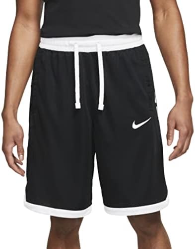 Мъжки баскетболни шорти Nike Dry Dri-Fit Elite (черна / Бяла/Бяла/White, Малки)