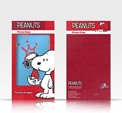 Дизайн на своята практика за главата Официално лицензиран Peanuts Снупи & Woodstock Halfs and Laughs Кожен Калъф-книжка-джобен формат,