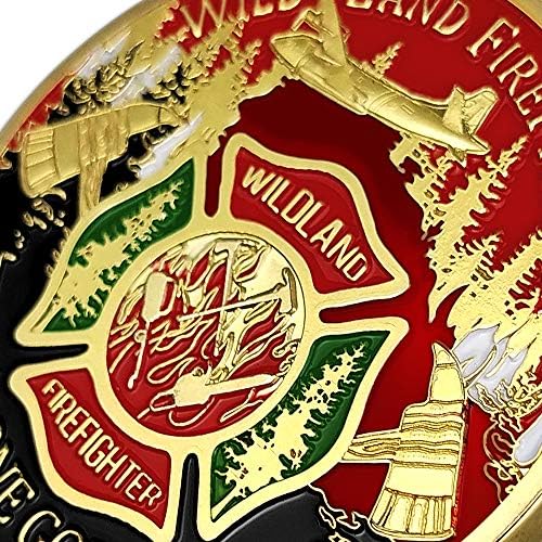 Монета на Повикване Пожарникар на дивата местност е Първата в Последния изход