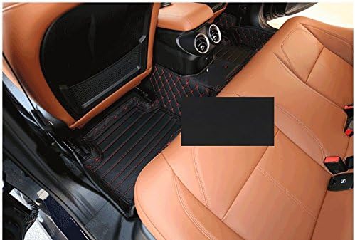 Eppar Нови Защитни Автомобилни Постелки за седан ALFA ROMEO Giulia -2019 (Черно + Червена линия)
