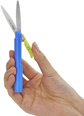 Компактна ножица за клони Plus Pen Style с калъф, Бяла (34609)