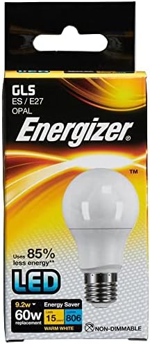Energizer крушка LED GLS 806lm Opal 9,2 W E27 2700k (Един размер) (бял)