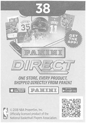 Колекция стикери Панини NBA 2018-19 38 Официалната баскетболна стикер Spencer Dinwiddie Fathhead Brooklyn Nets (2 инча х 2,75 инча)