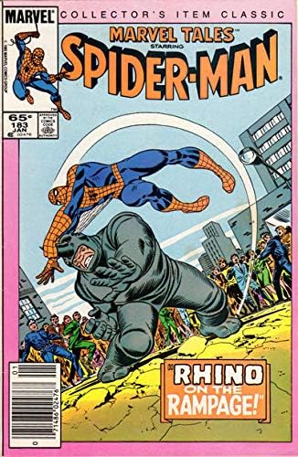 Marvel Tales (2 серия) #183 (павилион за вестници) VF; Комиксите на Marvel | преиздаване на the amazing spider-Man 43