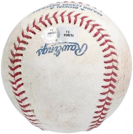 Кариерният хит на Джо Мауэра 1125 Подписан играта е Използвала Истински Бейзболен Хит MLB Authentic - В играта MLB Използвани Бейзболни