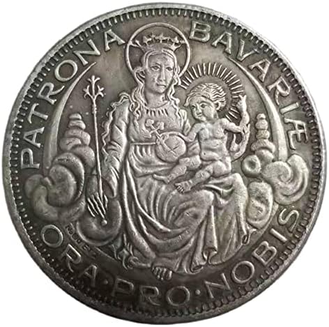 Възпоменателна Монета Германия 1928 г Светец-Покровител на Бавария Колекция от монети, Украшения за дома, Сувенири и ръчно изработени Изделия Подаръци