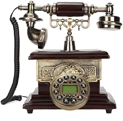 MMLLZEL Старомоден телефон с Повторното избиране с едно докосване Ретро телефон за бара, за офис, за Кафене
