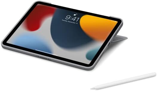 Калъф за клавиатура Logitech Combo Touch iPad Air (4-ти, 5-то поколение - 2020, 2022) - Подвижна клавиатура с подсветка, стойка, трекпадом,