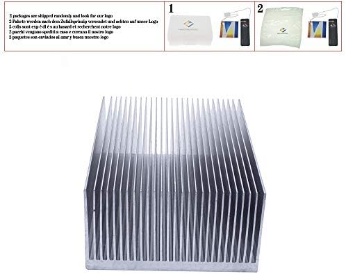 Радиаторът е най-високата мощност 100x69x36mm Алуминиев heatsink Прессовал Плача за Охладител на Топлина LED Усилвател на мощност Охлаждане