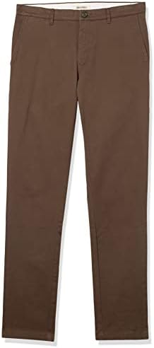 Мъжки прилепнали панталони-чино от постиранной удобен плат Essentials от еластична тъкан (по-рано Goodthreads)