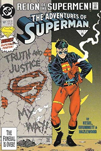 Приключенията на Супермен 501 (с постером) VF / NM; комиксите DC