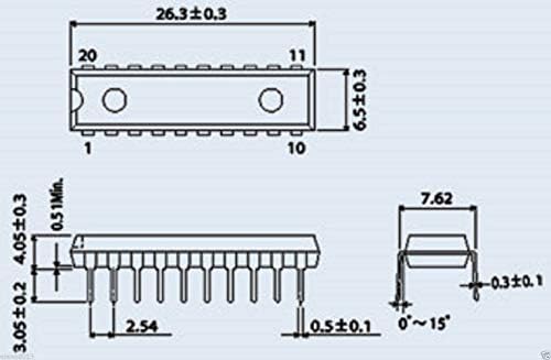 U. S. R. & R Tools KR531AP4 analoge SN74S241 чип на СССР 25 бр.