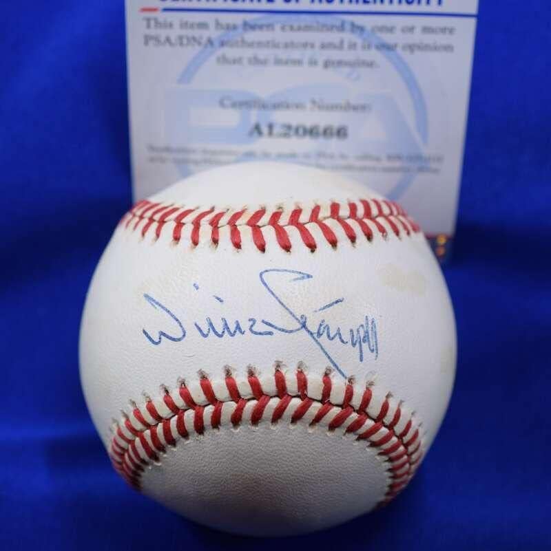 Уили Stargell PSA DNA Coa Автограф на Националната лийг Бейзбол с автограф 5 Бейзболни топки с автографи