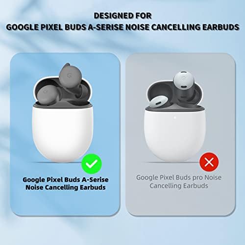 Каишка WOFRO със защита от загуба за слушалки Google Pixel Рецептори серия A, спортни Аксесоари, с мек силиконов каишка, Съвместима с