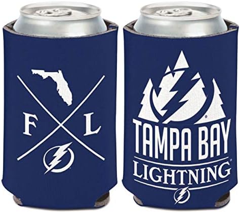 Хладилник за консервени кутии NHL Tampa Bay Lightning, 1 опаковка (сгъваеми, двустранен дизайн)