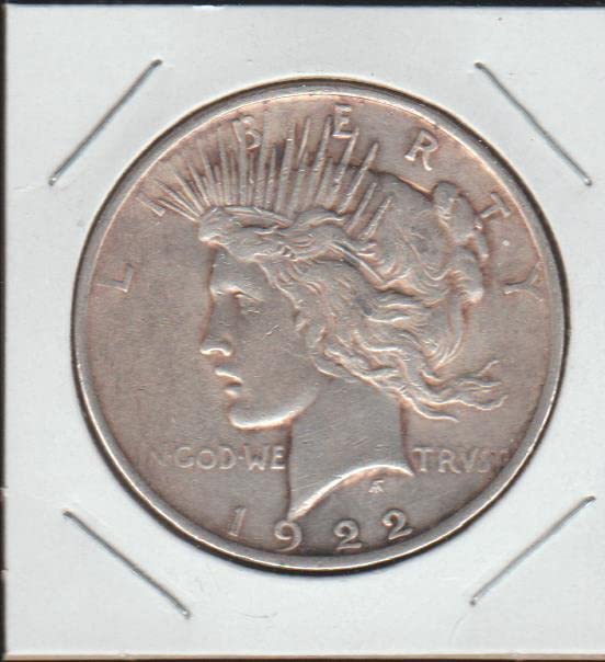 Светът 1922 г. (1921-1935) (90% сребро) Изборът за 1 долар е Изключително добър