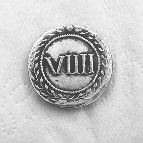 Щампована Гръцка Монета VIIII Сребърна Възпоменателна Монета Събиране на монети Възпоменателна Монета от колекция монети