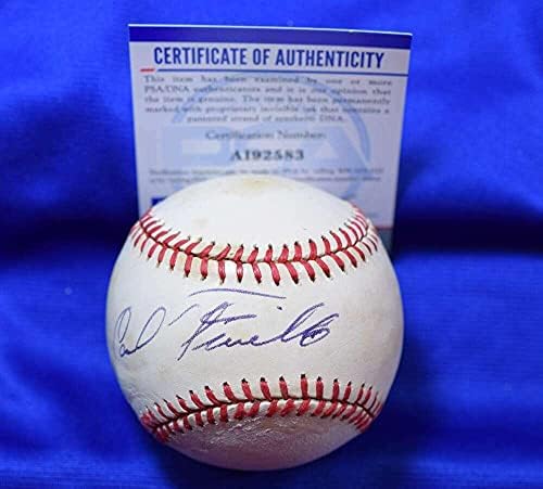 Карл Furillo PSA ДНК Coa Автограф Фини Националната Лига Подписан Бейзбол Бейзболни Топки С Автографи