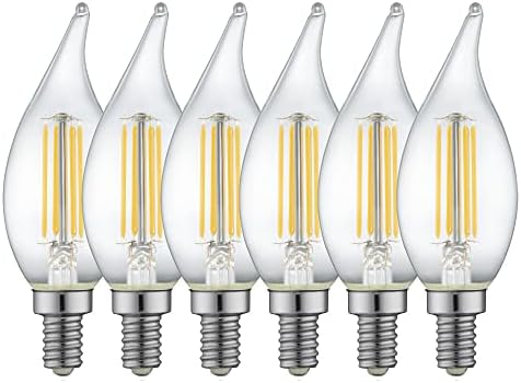 TCP LED, Еквивалент на 40-Ватова Лампа с нажежаема жичка B11, Дневна светлина (5000K), 6 бр.
