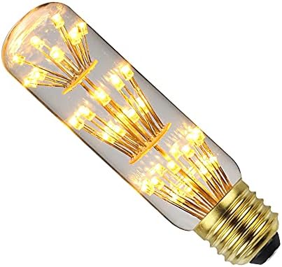 Led Лампа YANUODA Реколта Крушка на Едисон 3 W Фейерверковая Крушка Голяма 110/130 В E26 Декоративна Крушка (Диамант)