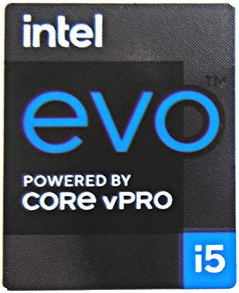Стикер VATH е Съвместим с Intel EVO на базата на Core i5 vPro 18 x 22 мм / 11/16 x 7/8 [1105]