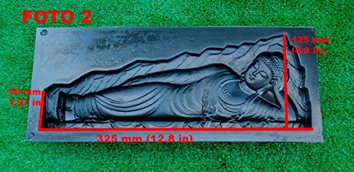 Форма на Буда Пластмасов Гипсова Форма на Ръчно изработени Продукти, Будистки Статуи на Спящия Буда Пластмаса (0,8 мм) D17
