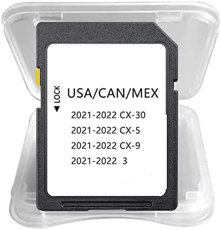 2021 Последна актуализация Navi.на SD-карта, Картата е Съвместима с 2021/22 Ма * * да ?, CX-?, CX-?, CX-?? за САЩ / CAN /MEX