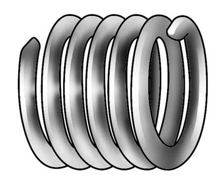 Спирала спирала, R4255-10, поставяне на Спирала, 304SS, резба м10х1.0, PK12